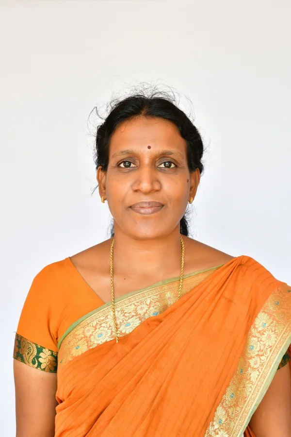 Mrs. Aruna R., M.Sc., B.ed., M.Phil.,